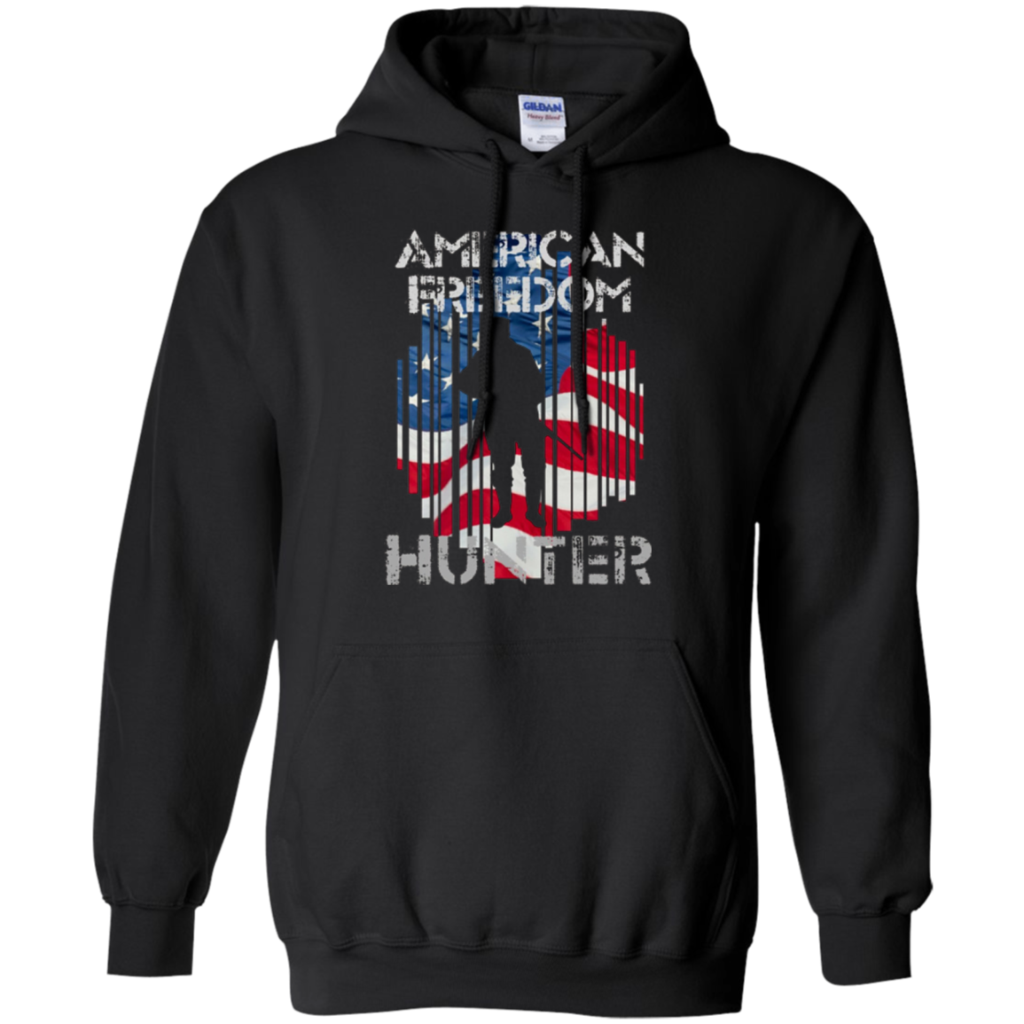 American Freedom Hunter Flag T-Shirt