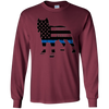 Image of American Flag Pitbull T-Shirt
