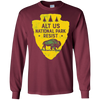 Image of ALT US National Park Resist Service T shirt Bison Vintage