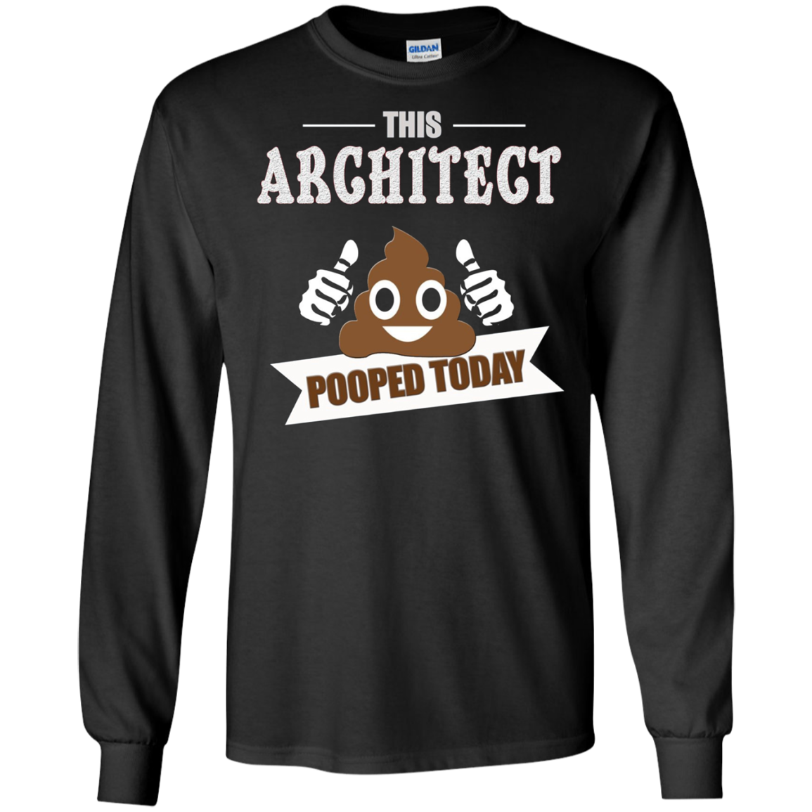 Architect pooped today, Gift designer architecture t shirt