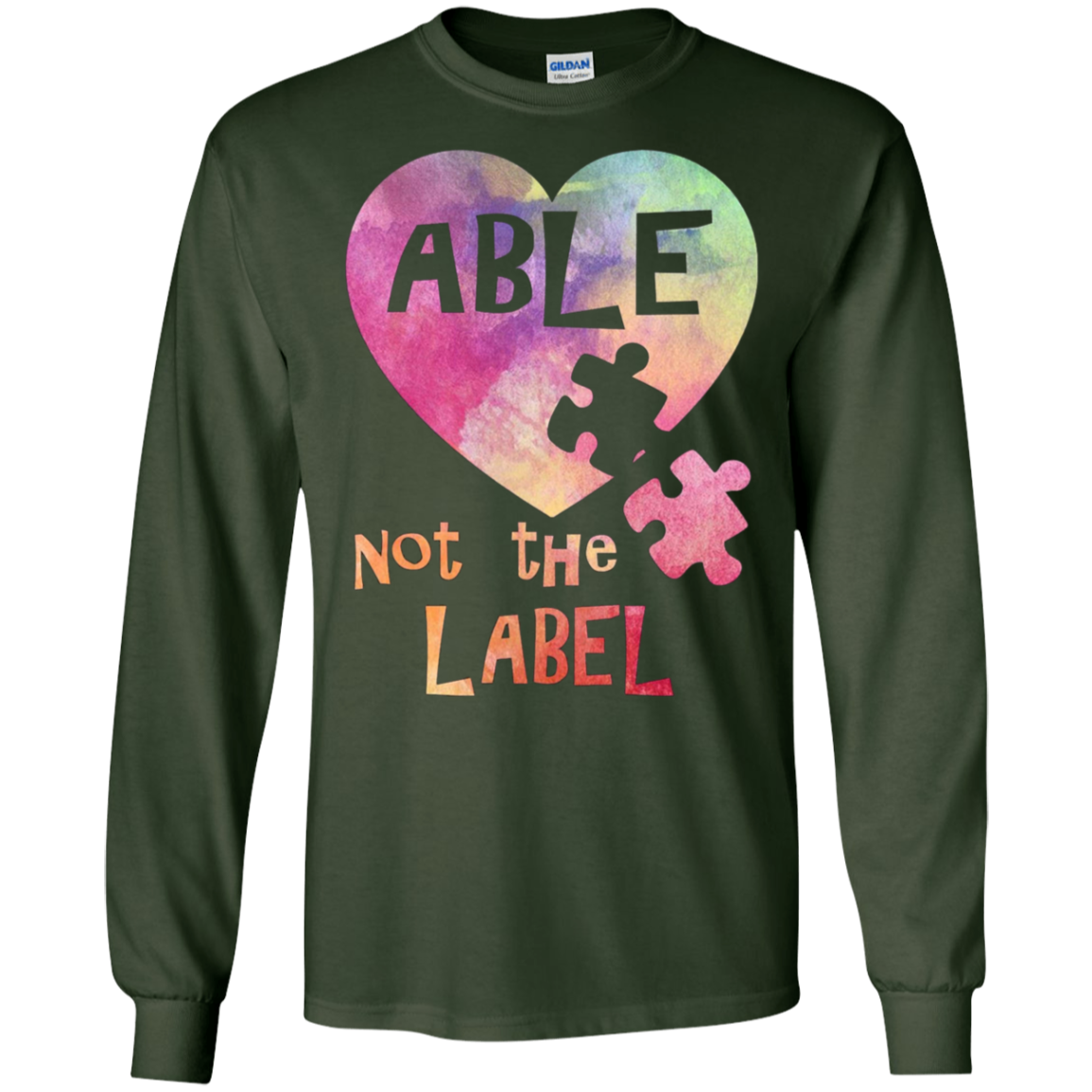 Autism Awareness t Shirts See The able not The Label Men-Women-Kid Gift tees