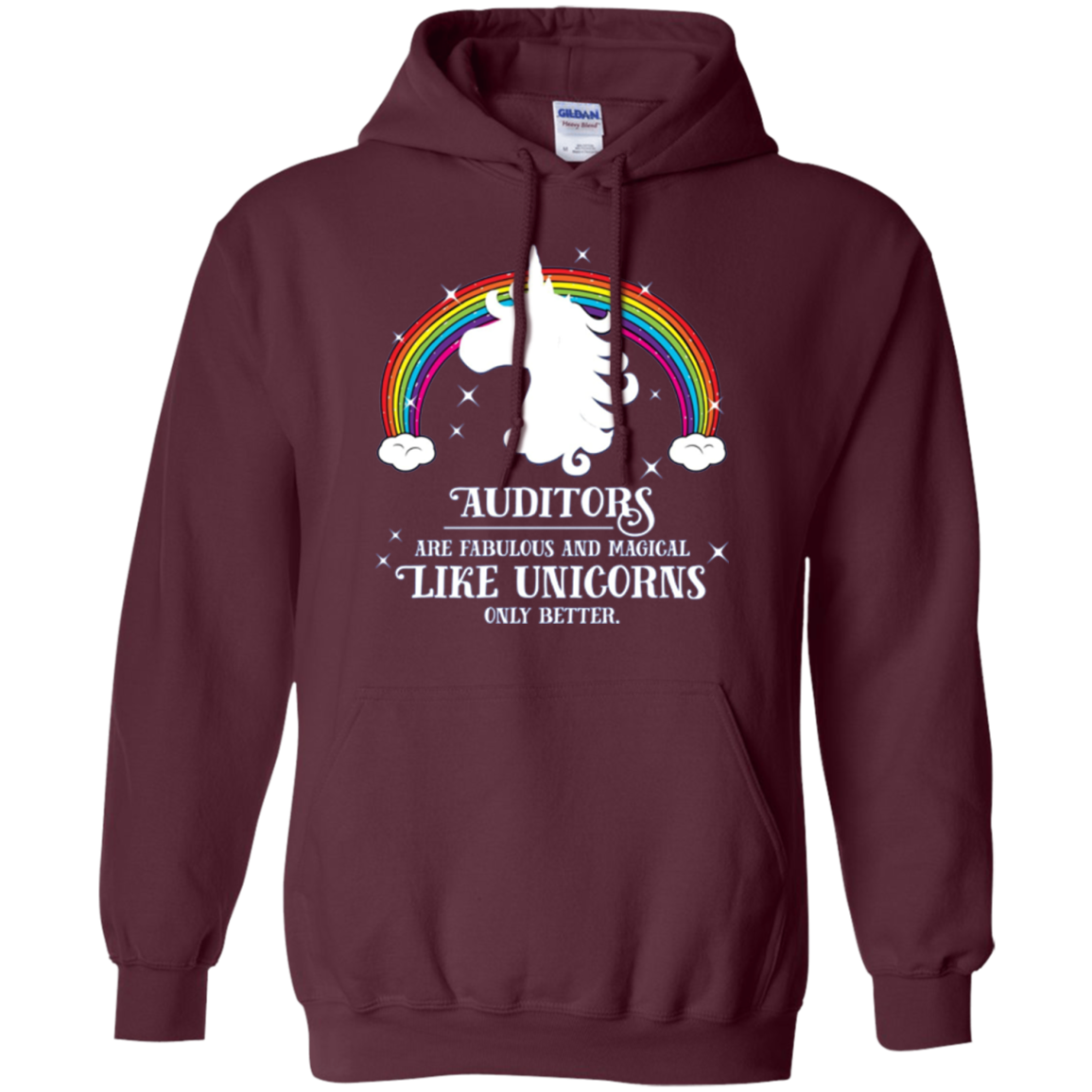 Auditors Fabulous Magical Unicorns Funny Long Sleeve Shirt