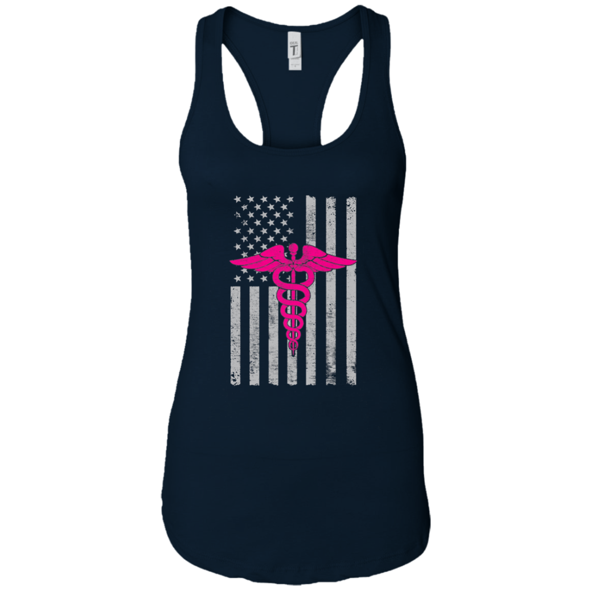 American Flag Nurse Long Sleeve Shirt Gift