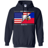 Image of American Haitian Flag Stars T-Shirt Great Gift Tee