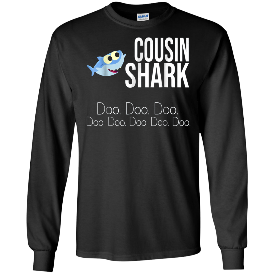 « Cousin Shark » Baby Mommy Daddy Matching Family Shark Shirt
