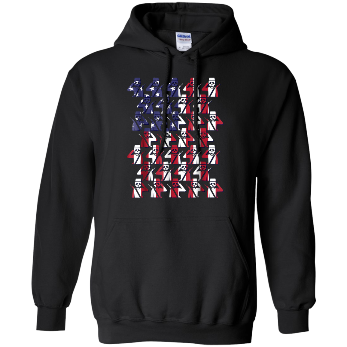 American Patriot Day Funny Skulls T Shirt Original Gift Tee