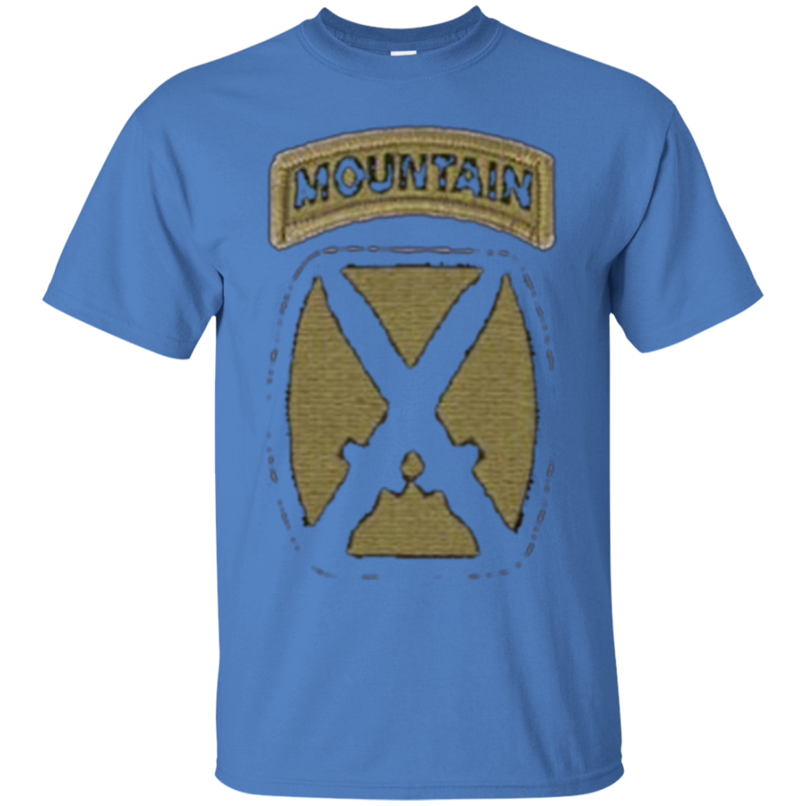 Army 10th Mountain Division Military Veteran Morale Shirt