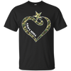 Image of Army Mima With US Star Army Clothes T-Shirt Happy Mother