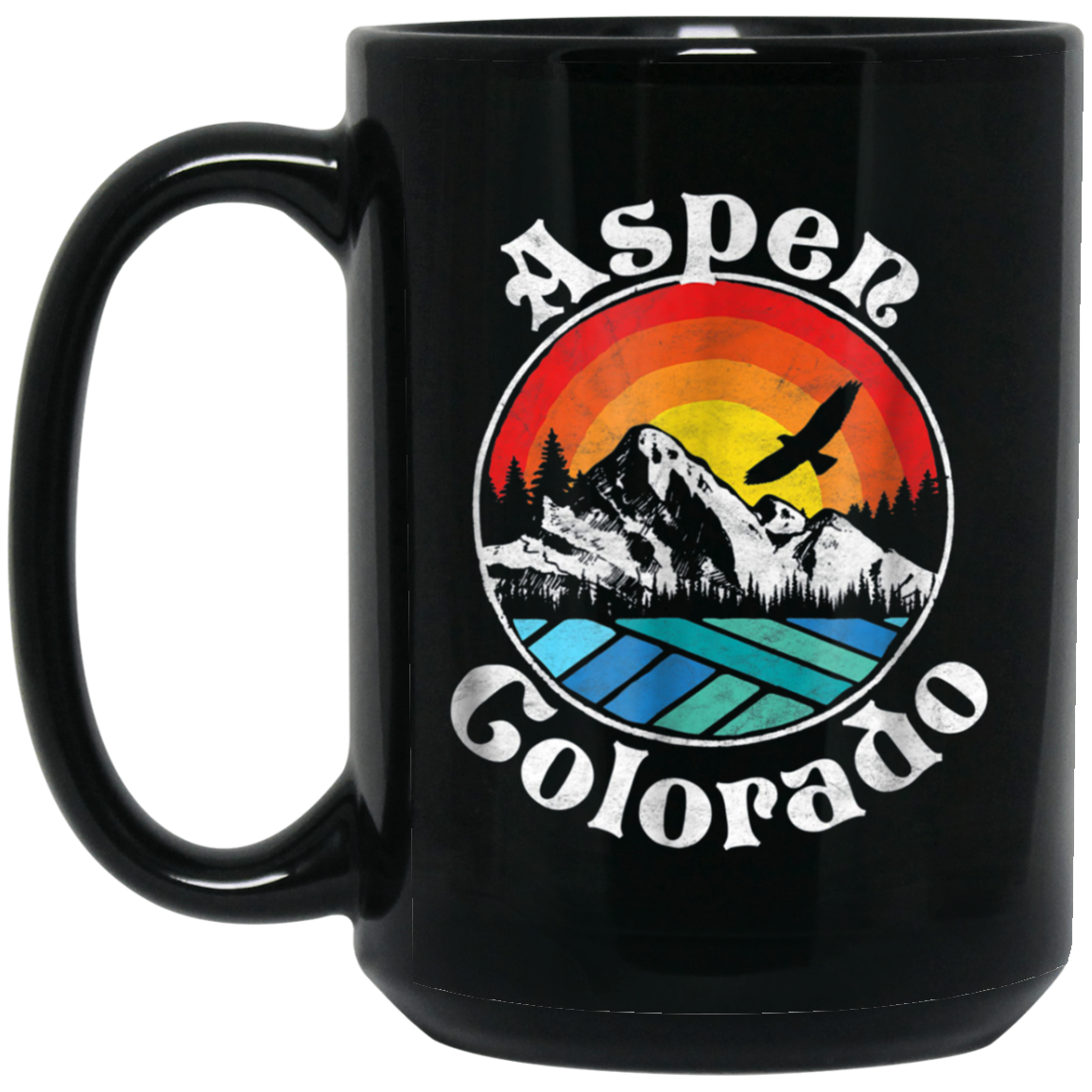 Aspen Colorado Vintage Mountain Outdoor Hiking Shirt