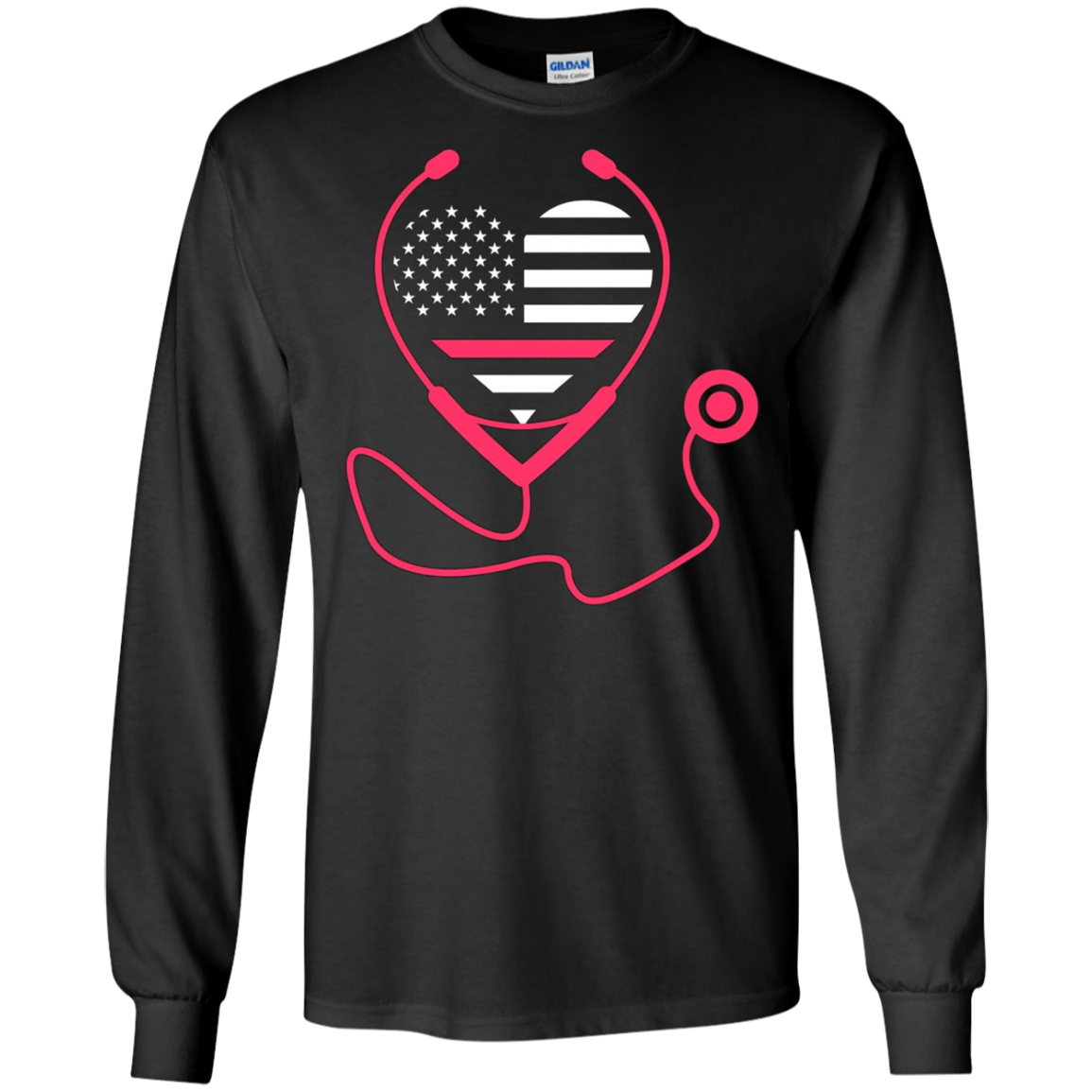 American Nurse T-shirt Nursing's Heart