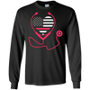 Image of American Nurse T-shirt Nursing's Heart