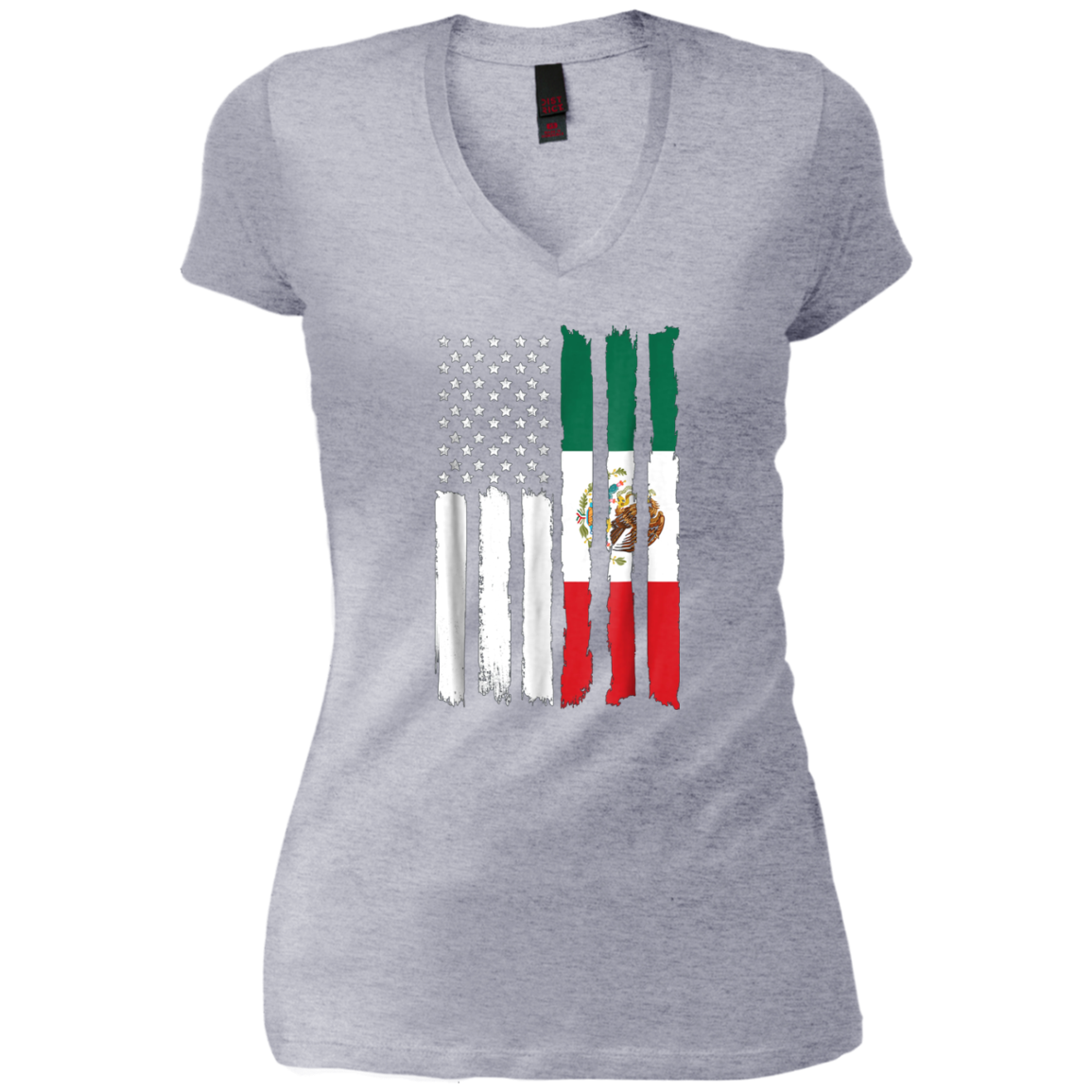 American Mexico Patriotic Flag T-shirt