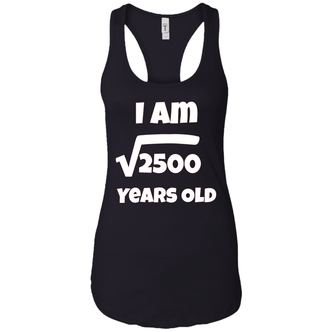 50 year old 50th Birthday Gift Idea: Square Root of 2500 Tee