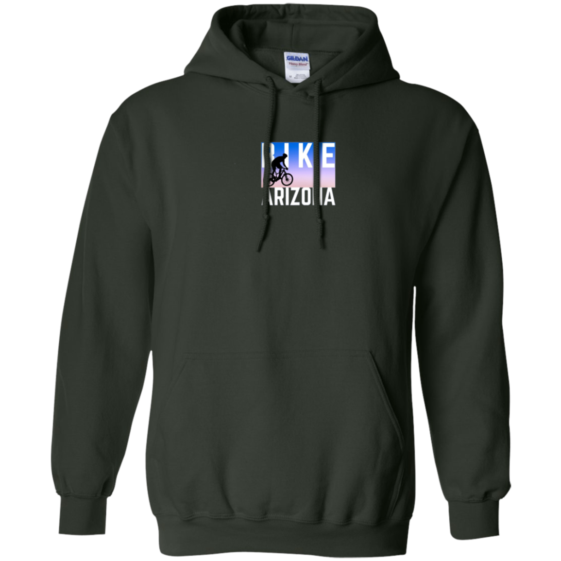 Bike Arizona T-Shirt, Cycling in AZ Bikers Shirt