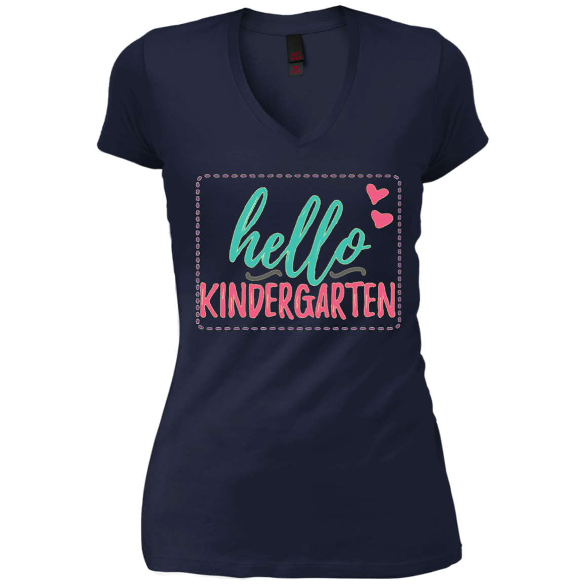"Hello Kindergarten" Shirt for Kindergarten Girls, Teachers