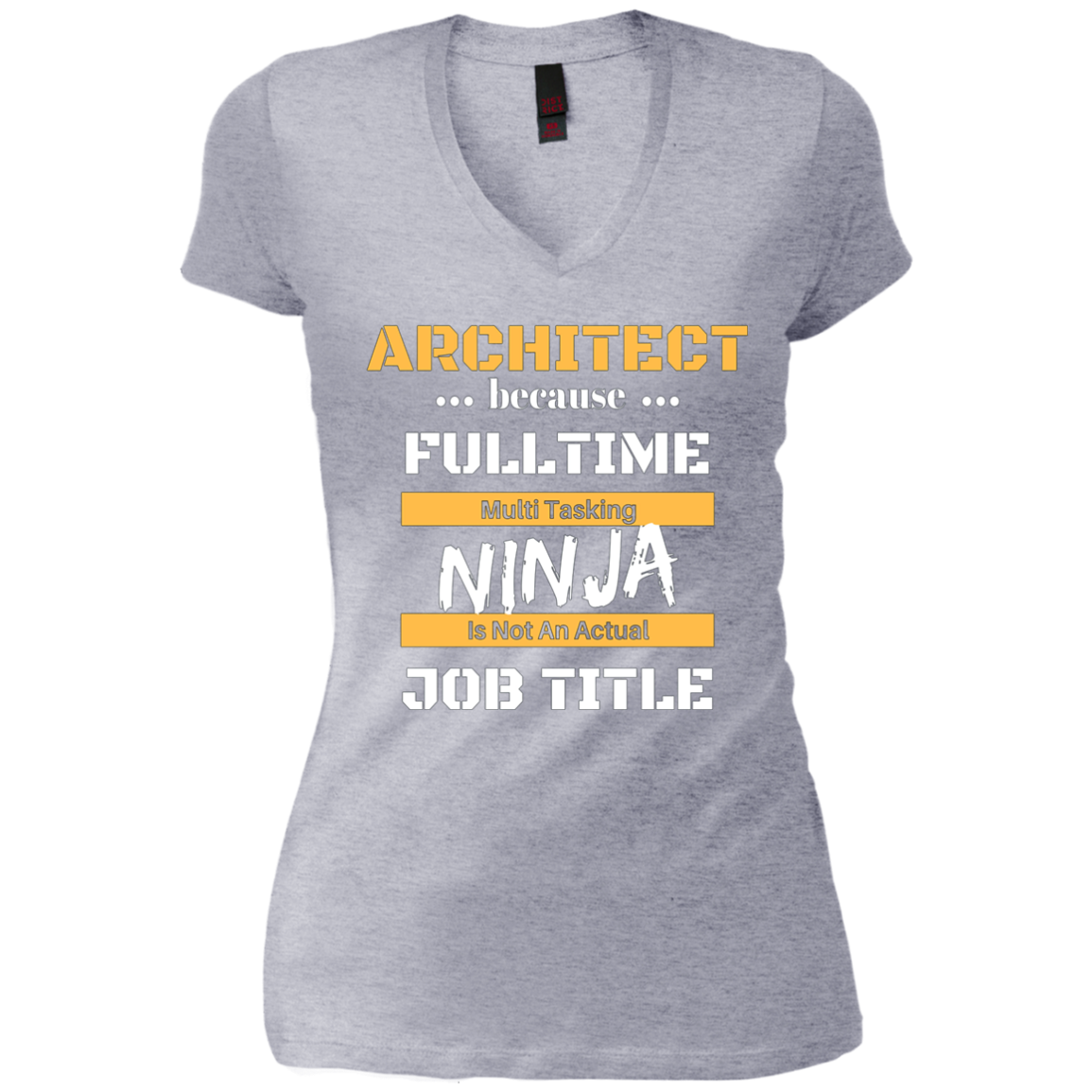 Architect Ninja Job Career Gift T Shirt Student Occupation