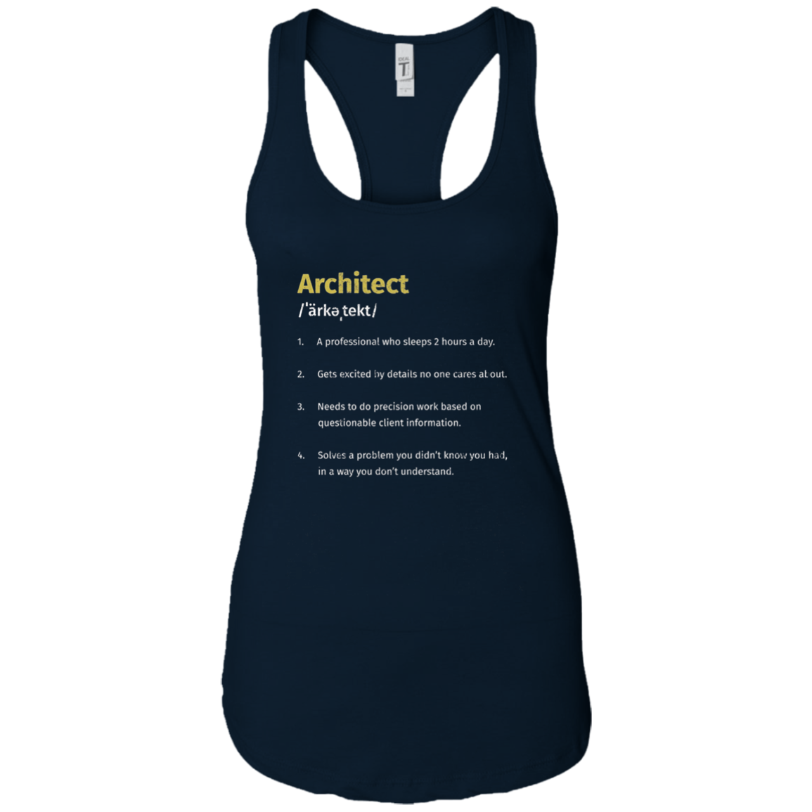 Architect Definition Architecture Distressed Long T-Shirt