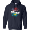 Image of American Grown with Kazakh Roots T-Shirt Kazakhstan Tee