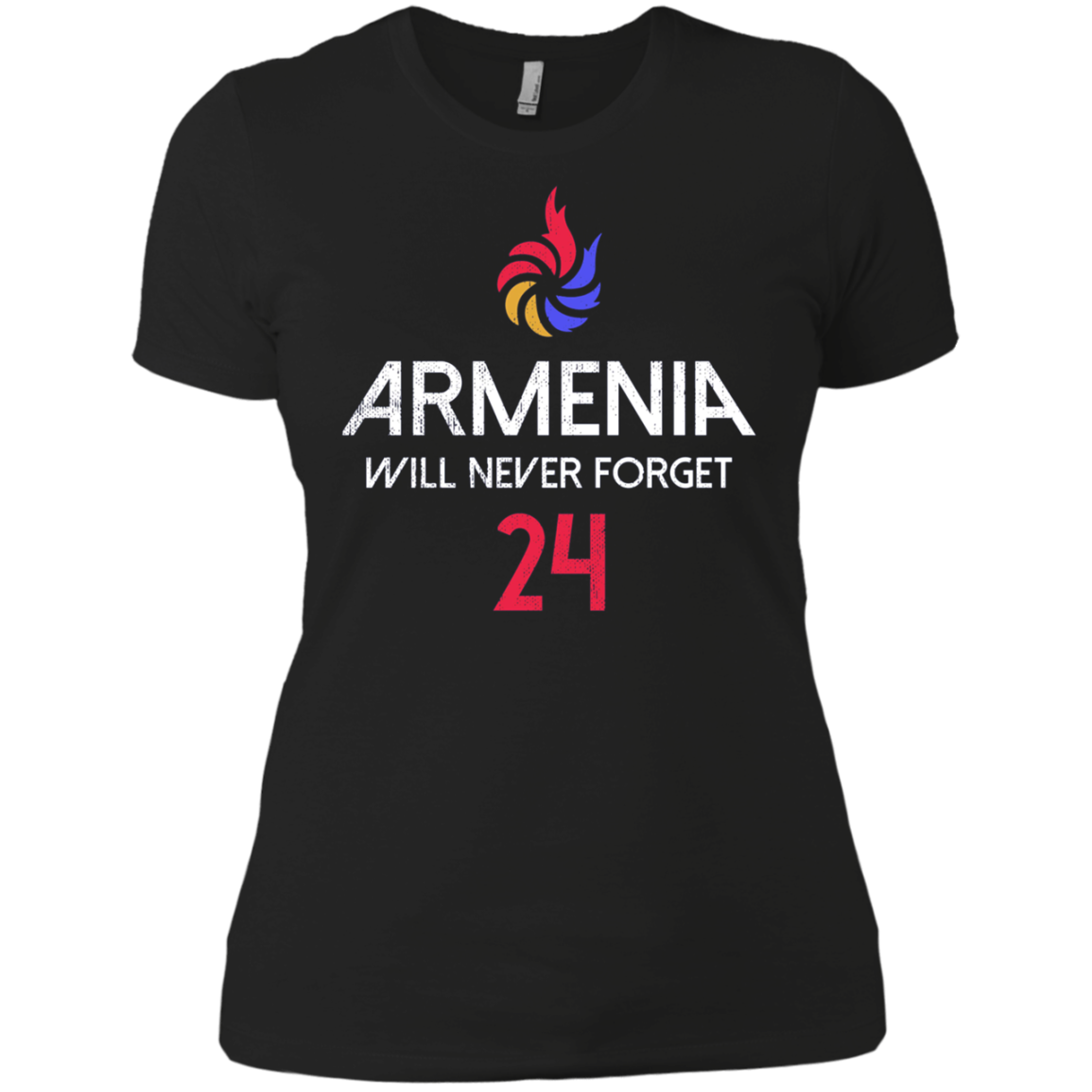 Armenia Will Never Forget T-shirt for to show Armenian Pride
