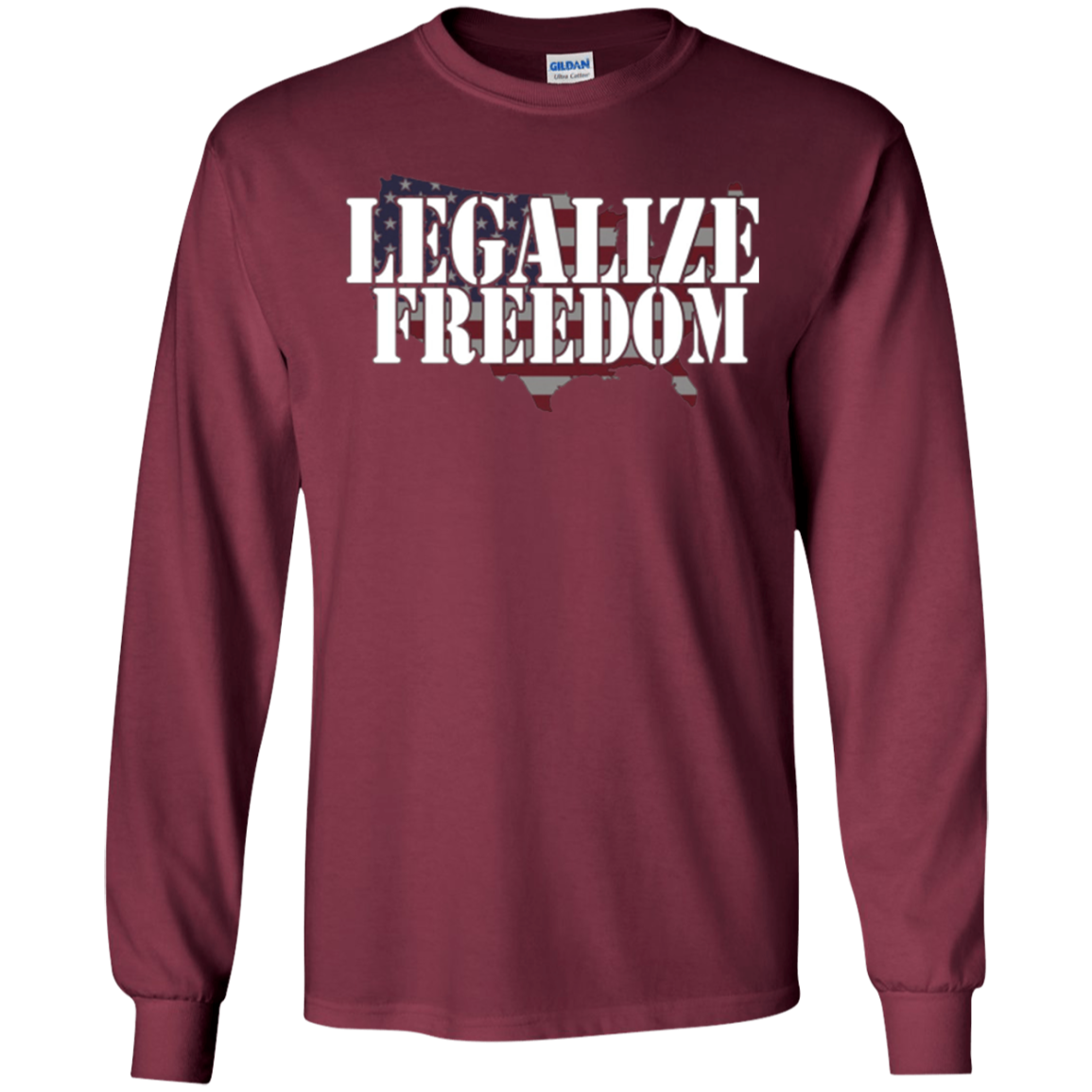 American Flag Legalize Freedom T-Shirt