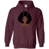 Image of Afro Art Natural Hair T-shirt pour femmes noires