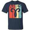 Image of Aries Zodiac Star Sign Vintage Unisex Standard T Shirt