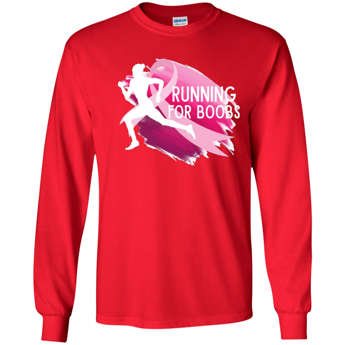 A Running For Boobs T-Shirt