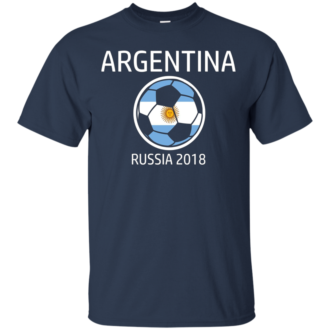 Argentina Soccer Team 2018 Long Sleeve Football T Shirt