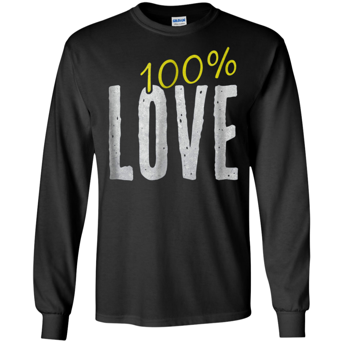 100% Love Lovely Design Fun Shirt