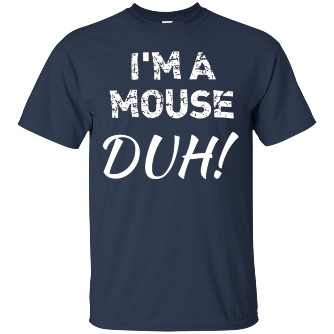 "Je suis une souris Duh!" Funny Halloween T-Shirt