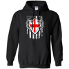 Image of Angel Georgian American Flag Patriotic Georgia USA Tshirt
