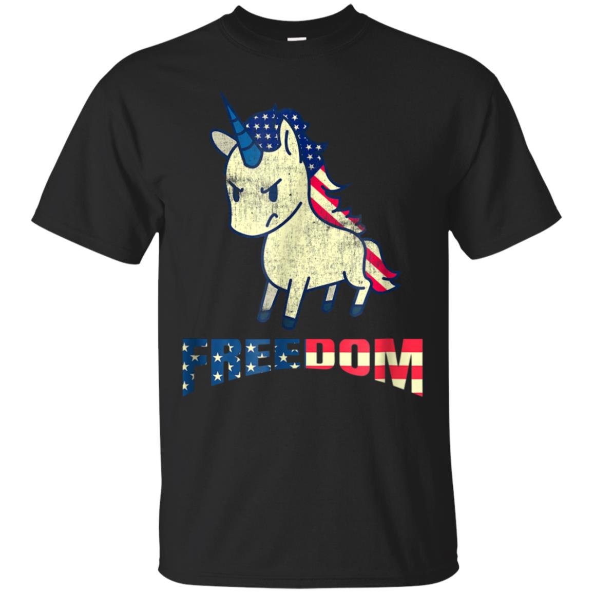 Chemise Americorn Freedom Unicorn Shirt pour le 4 juillet