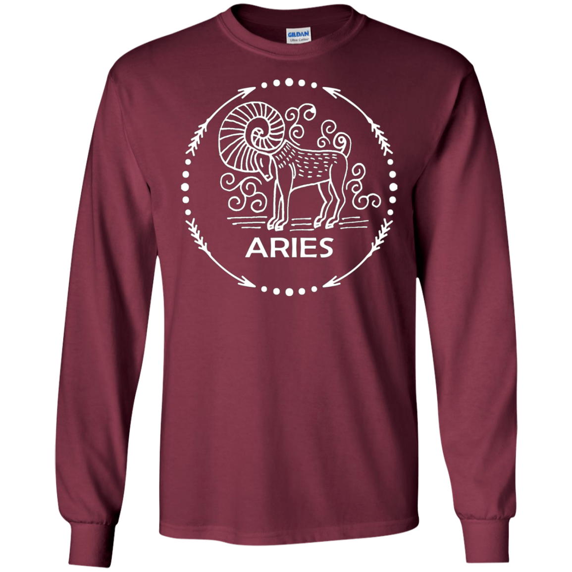 Aries Zodiac Horoscope Birthday Astronomy Gift T-Shirt