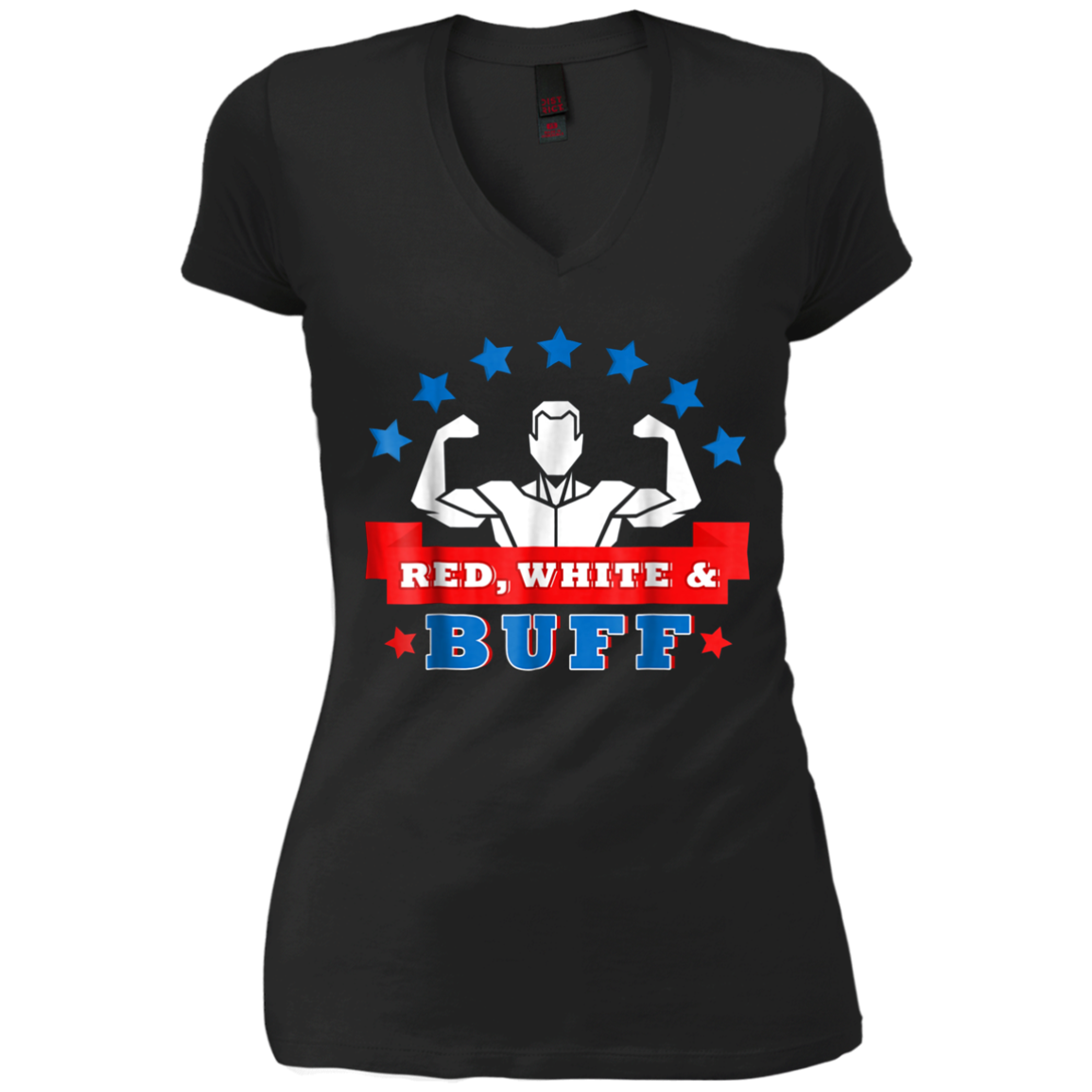 4th of July T-Shirt - Funny Red White And Buff Shirt