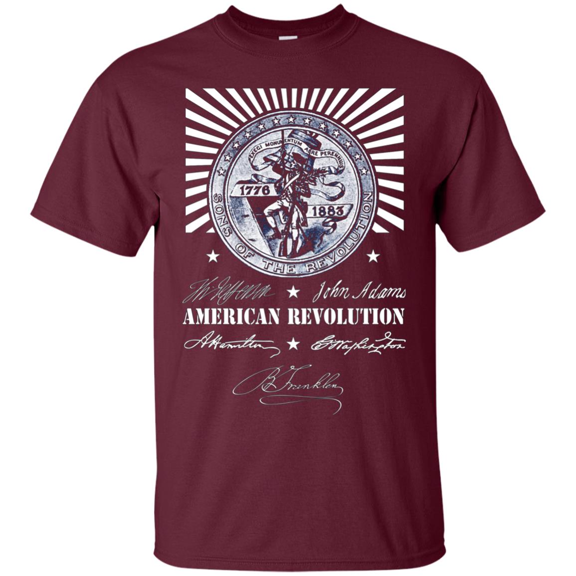 American Revolution Shirt, US History, Hamilton, Washington