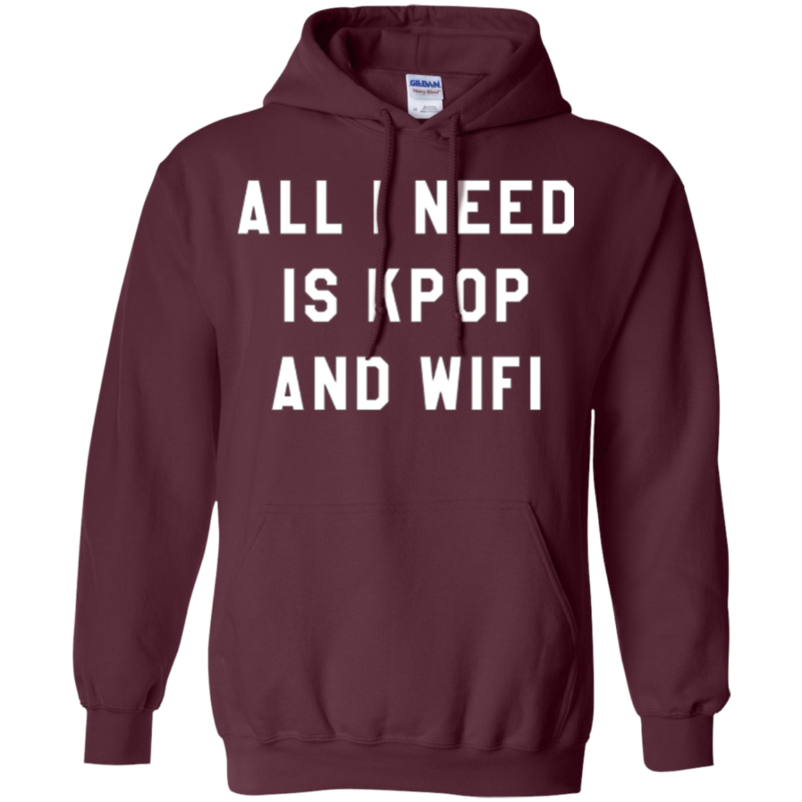 Tout ce dont j’ai besoin est Kpop et Wifi coréen K-Pop Fan Tshirt