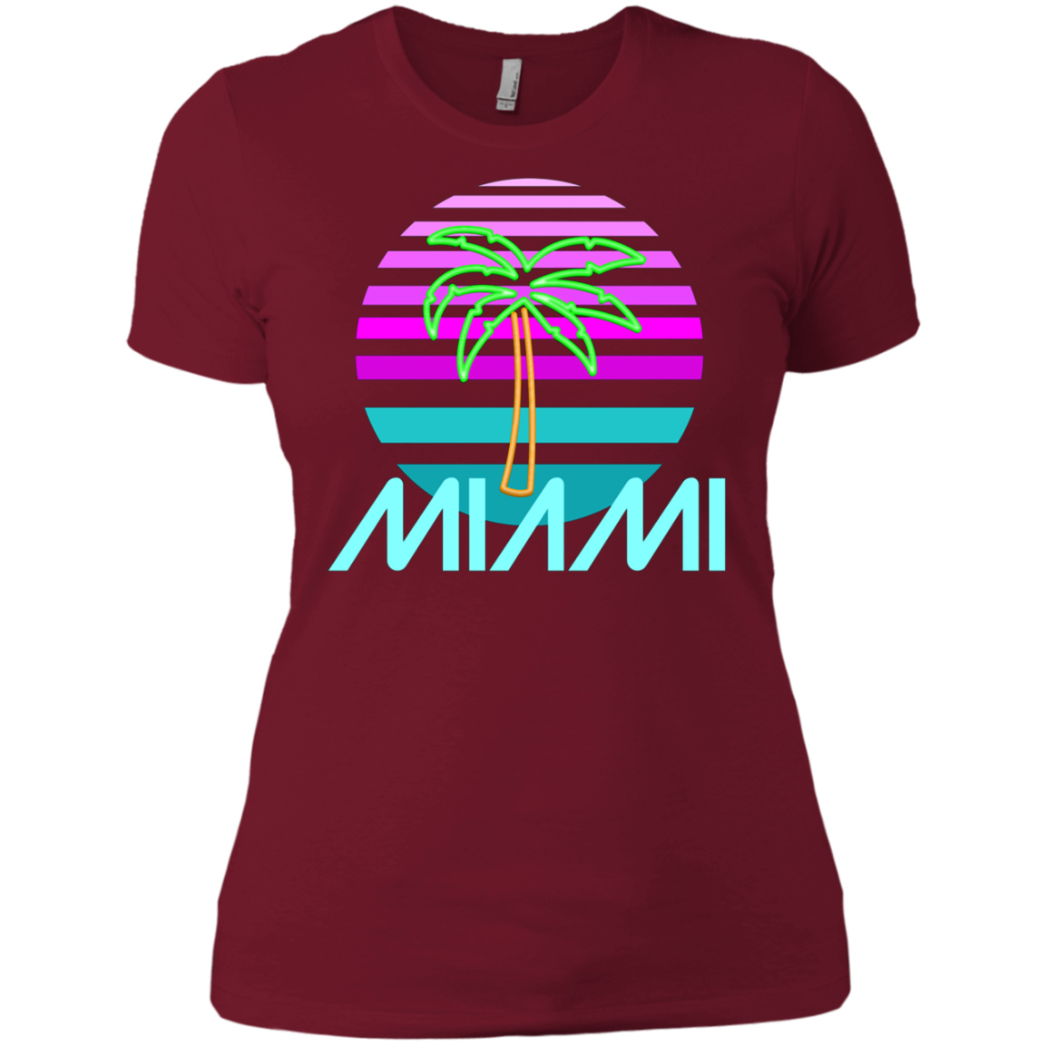 Art Deco Miami T-Shirt - Summer Fashion Tee