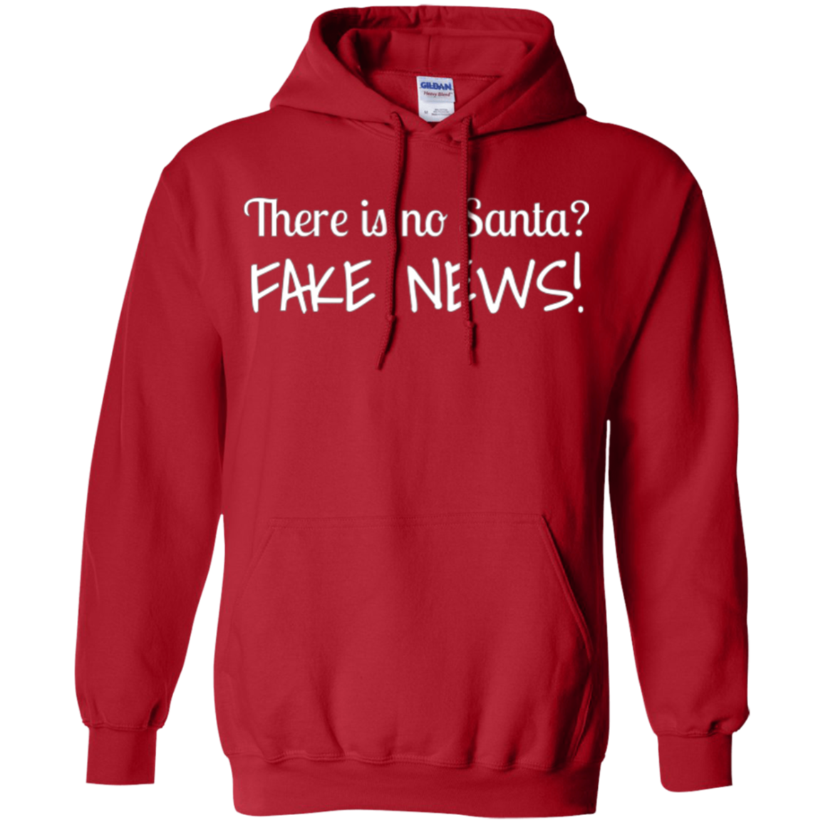 Santa Fake News T-Shirt Trump Joke Funny Christmas Gift