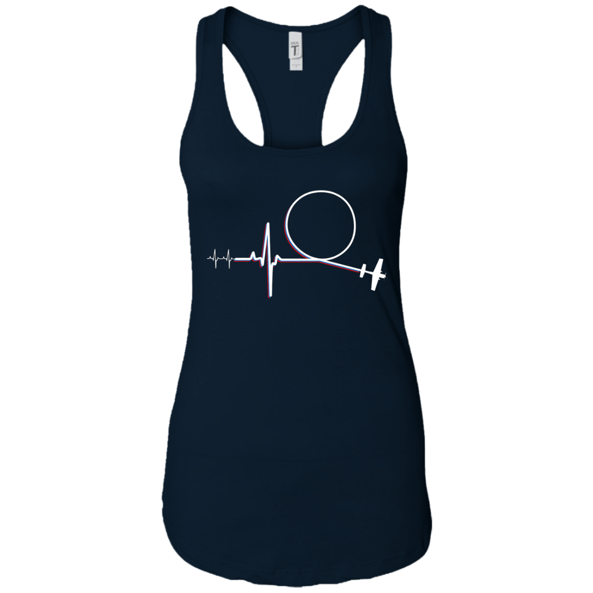 Aerobatic Pilot Heartbeat | Airshow Fan Aerobatic Pilot Tee