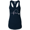 Image of Aerobatic Pilot Heartbeat | Airshow Fan Aerobatic Pilot Tee