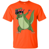 Image of American Pride T-Rex Dinosaur USA Dabbing Funny T Shirt
