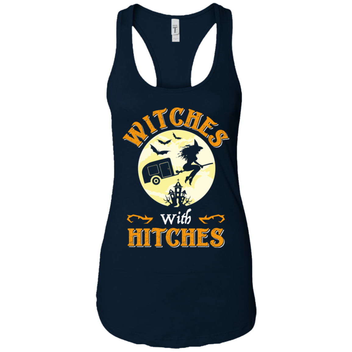 Witches With Hitches Funny Camping Halloween T-Shirt Gift