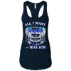 Image of All I Want Is For My Dad In Heaven Tshirt For Men