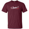 Image of America Heartbeat Red Long Sleeve Fourth July Outfit Stars