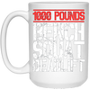 Image of 1000 Pounds, Bench Squat Deadlift Powerlifter Club T-Shirt