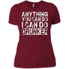 Image of Anything You Can Do I Can Do Drunker Funny Drinking Shirts