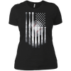 Image of American Flag Vintage Baseball Flag T-Shirt, Dad, Mom, Kid T