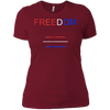Image of America Independence Day Freedom 4th July Apparel T-Shirt