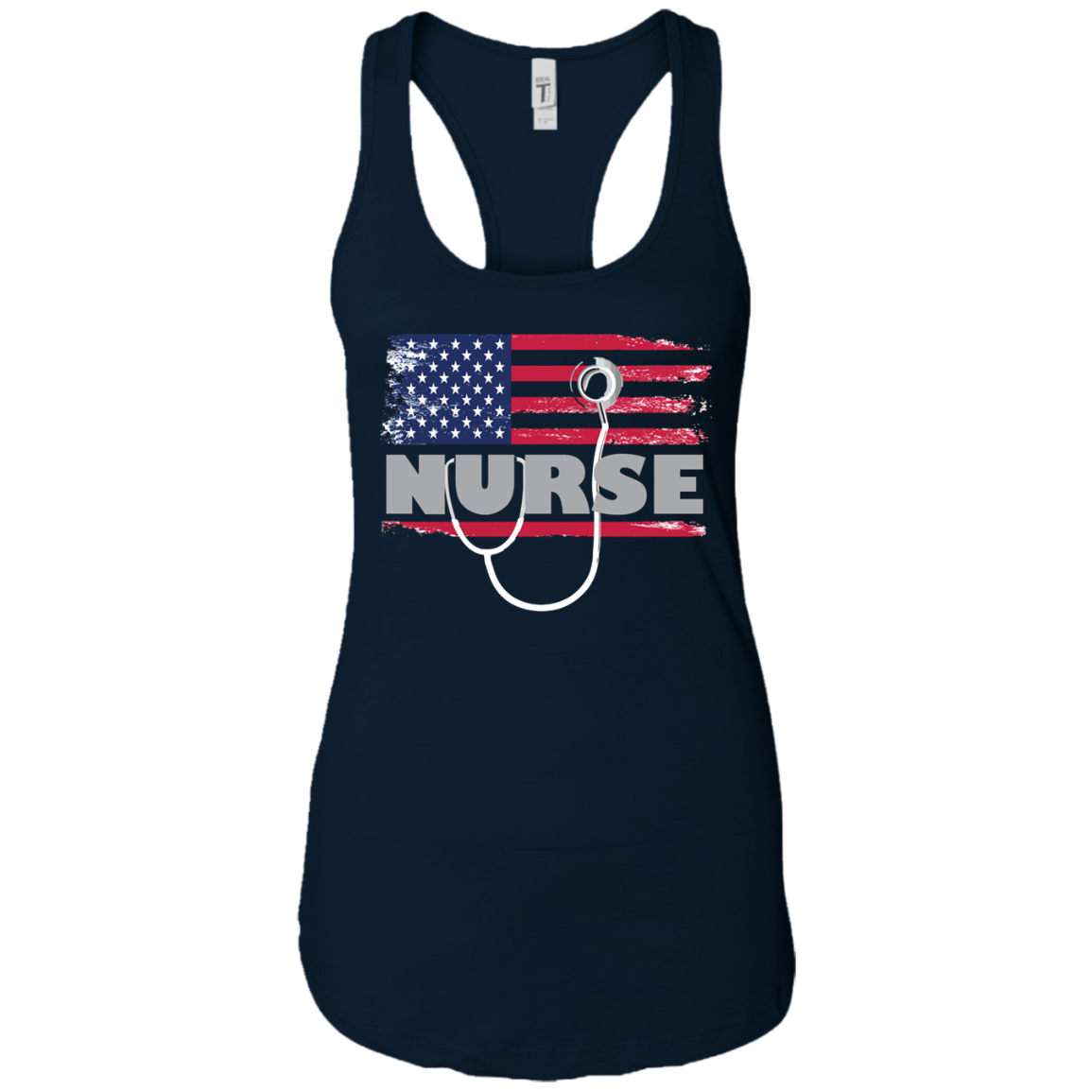 American Flag Nurse 2018 T-Shirt