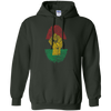 Image of African Pride Fingerprint Black History T-Shirt